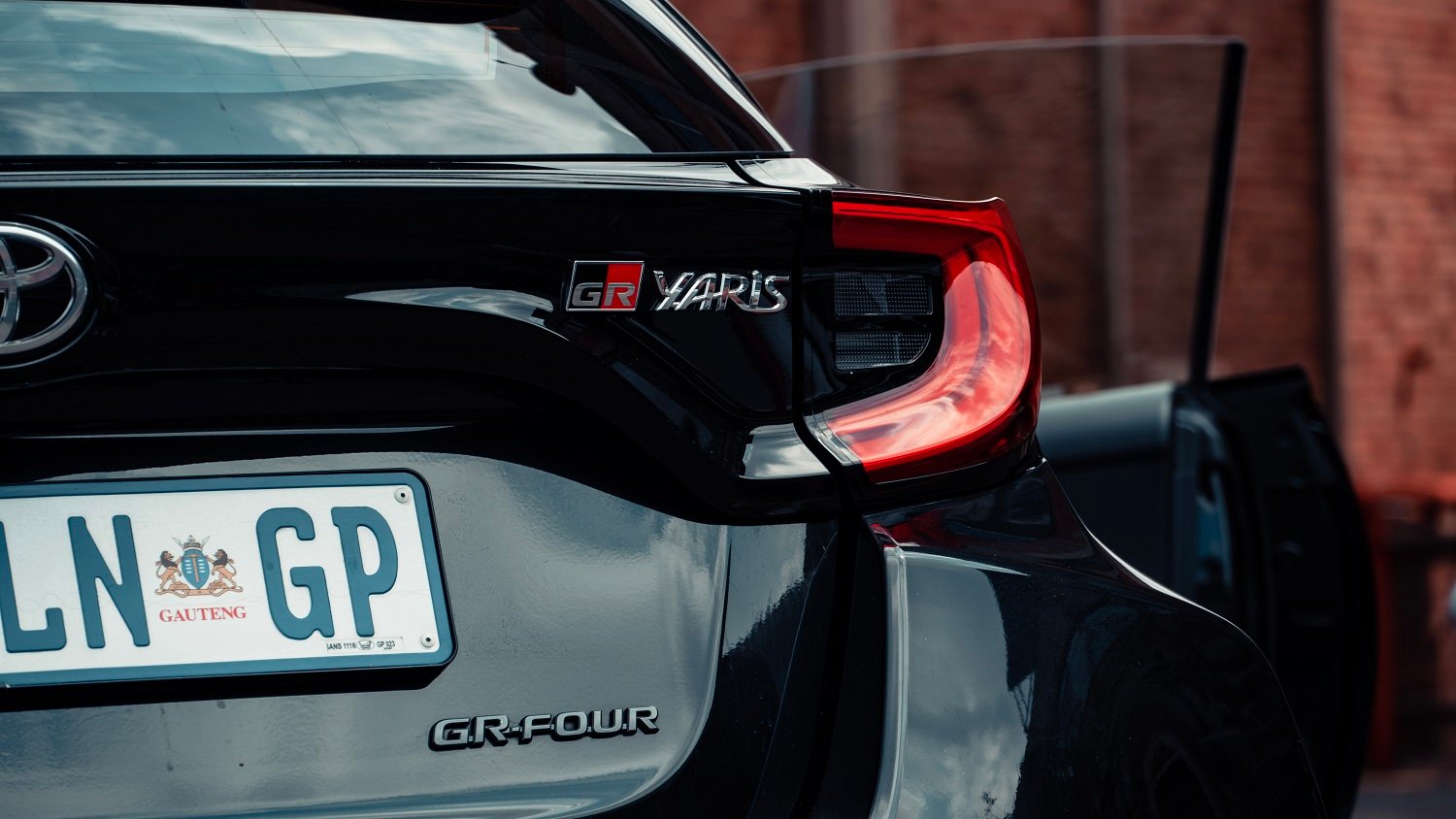 Toyota GR Yaris rear facia elements