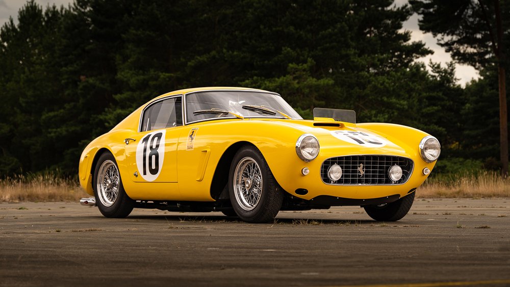 A 1960 Ferrari 250 GT SWB Berlinetta Competizione.