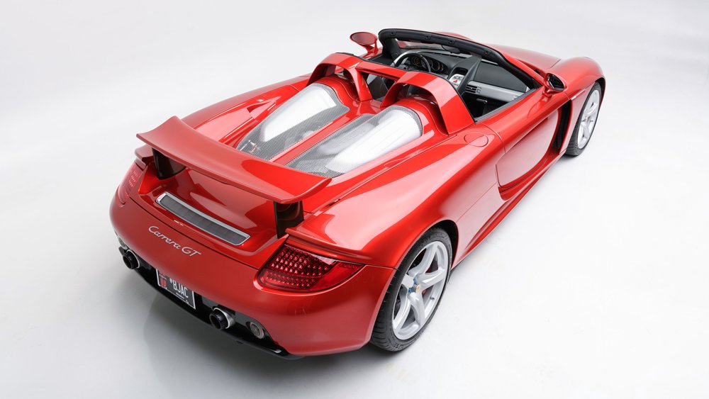 A 2005 Porsche Carrera GT.