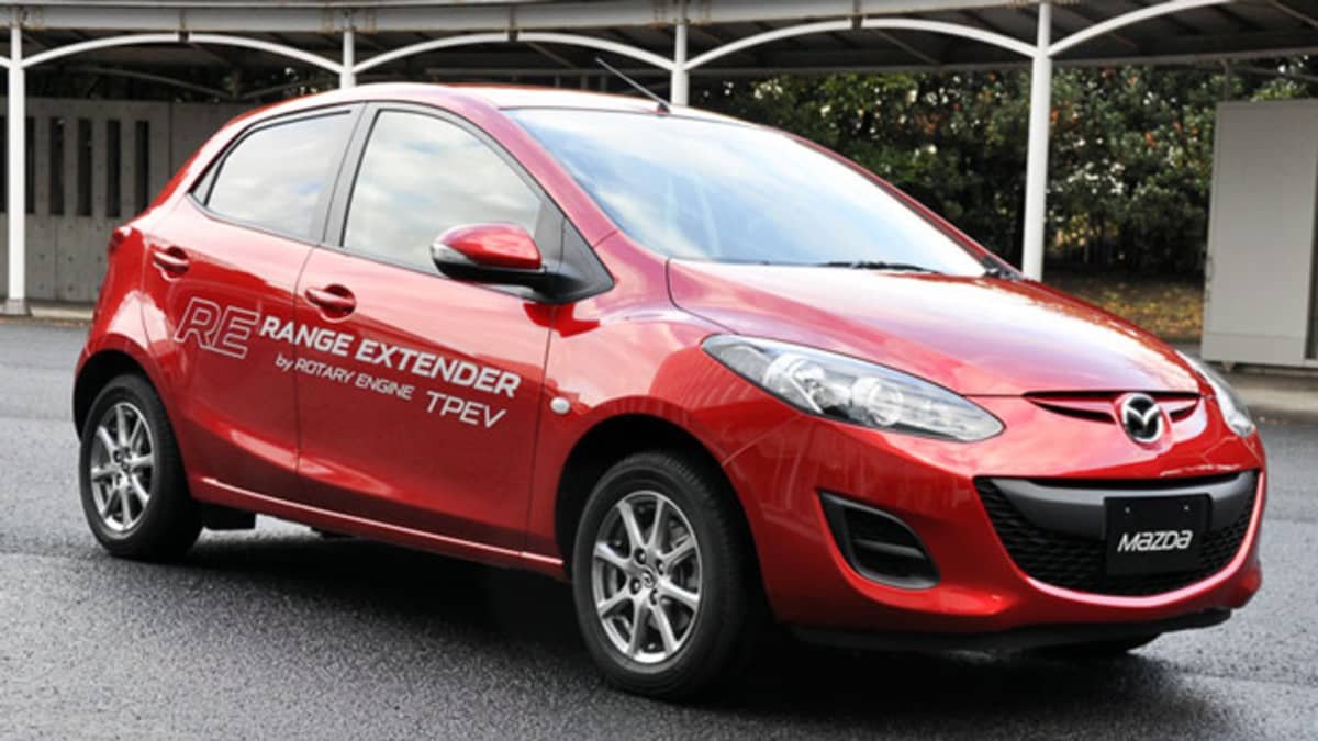 Mazda2 Range Extender Prototype Revealed, With Rotary Power