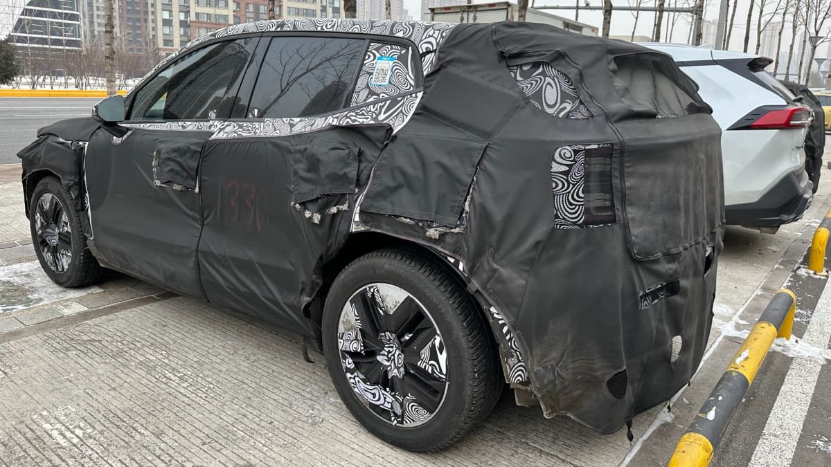 2023 Volvo EX30 electric city SUV spy photos