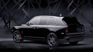 The Rolls-Royce Black Badge Cullinan.