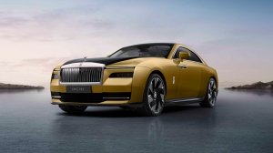 The all-electric Rolls-Royce Spectre.