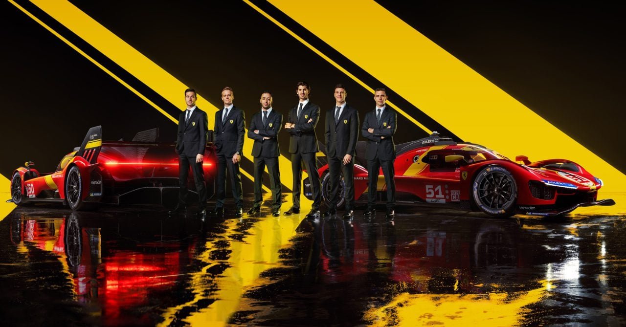 Driver lineup for Ferrari 499P LMH in the 2023 World Endurance Championship