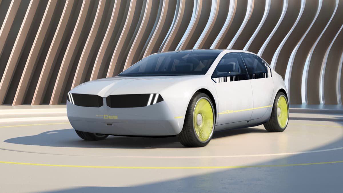 2025 BMW i3 electric sedan imagined