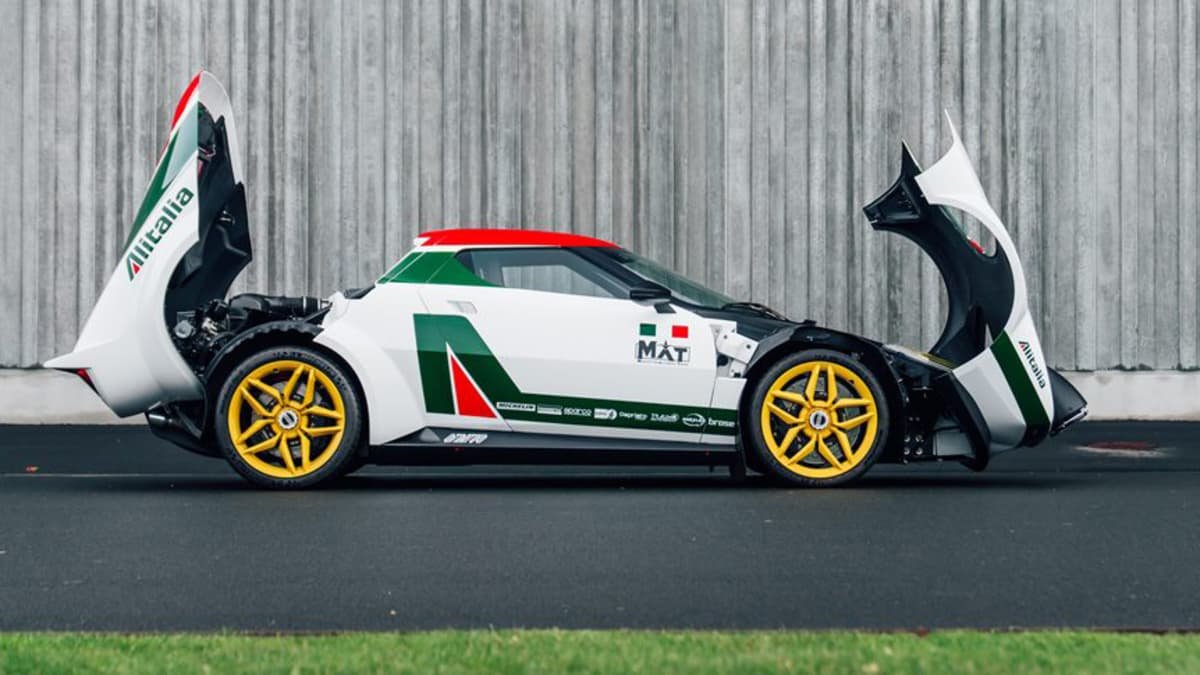 Ferrari-based Lancia Stratos tribute for sale in Denmark