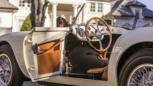 A 1953 Siata 208S Spider.