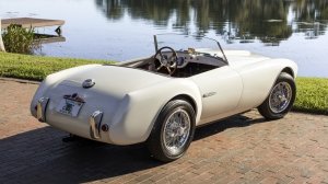 A 1953 Siata 208S Spider.