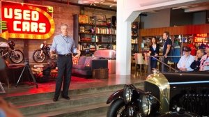Esteemed car-collector Bruce Meyer gives a tour of his