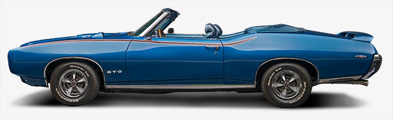 1969 Pontiac GTO Ram Air III convertible