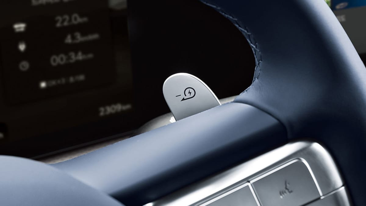 Virtual gear shifting for electric cars comes to showrooms