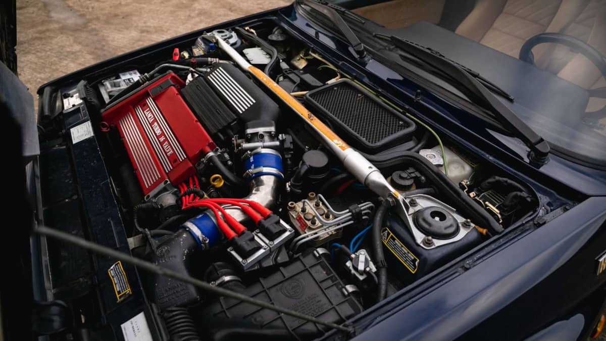 Rowan Atkinson’s Lancia Delta Integrale for sale