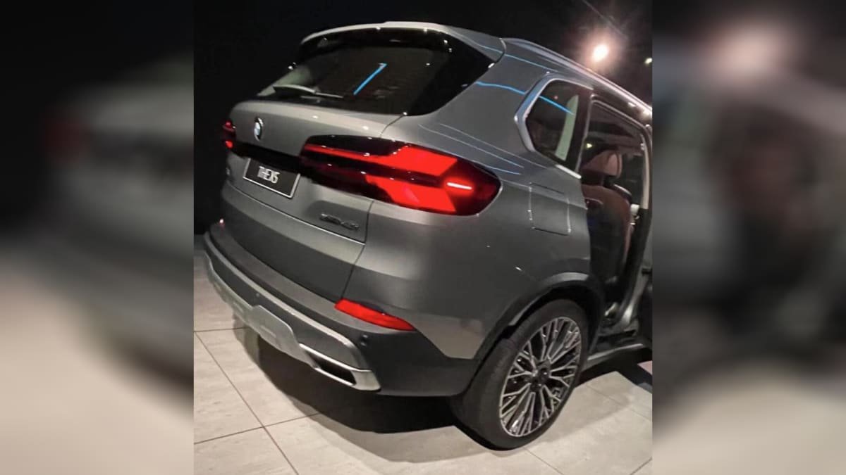 2024 BMW X5 facelift photos leaked