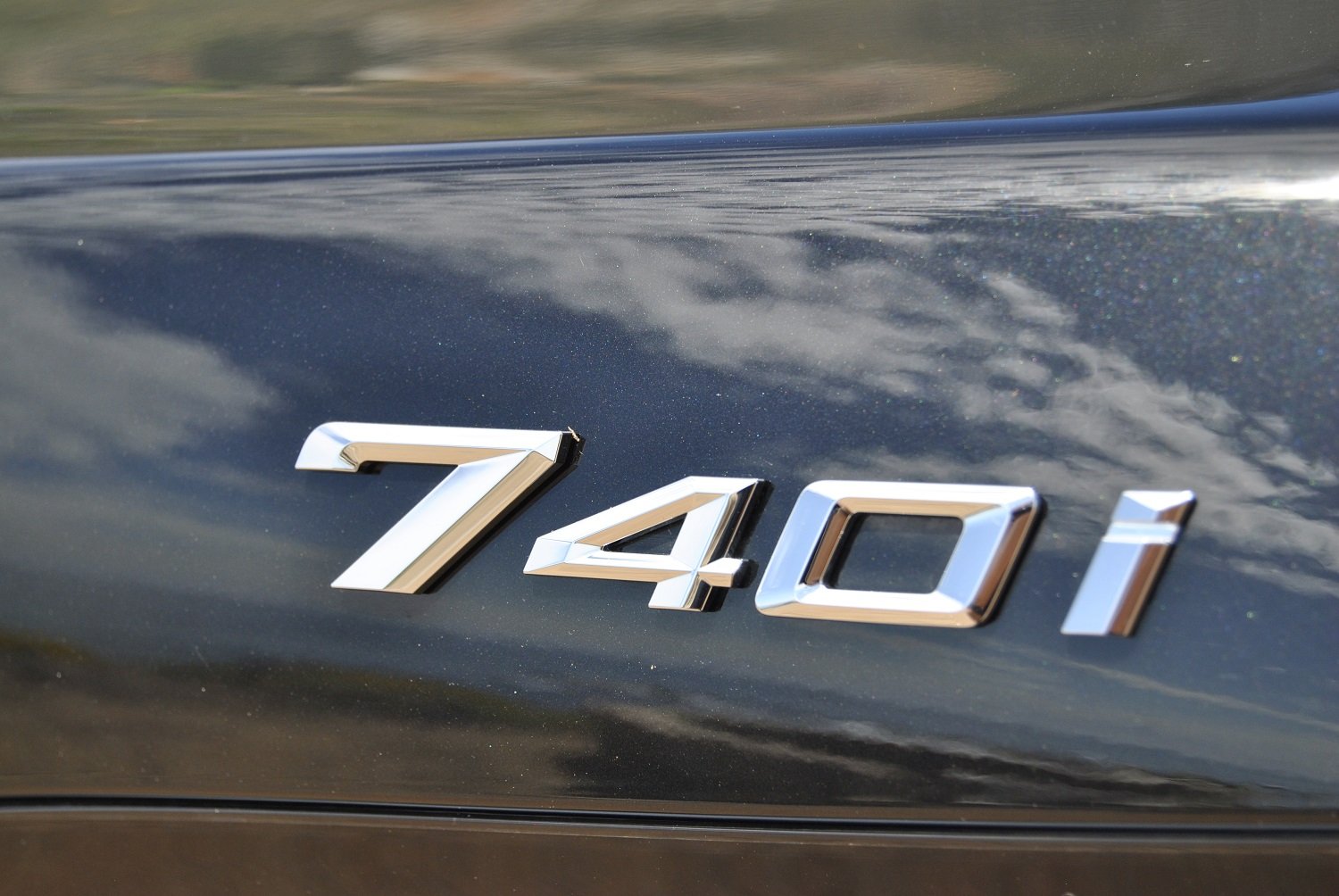 BMW 740i South Africa drive