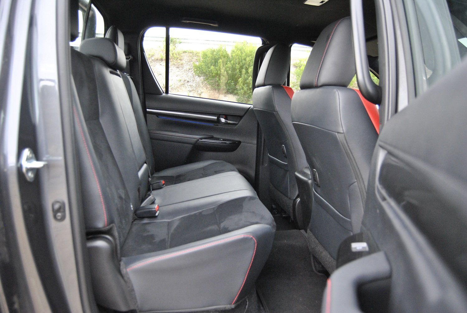 New inside the Hilux GR Sport