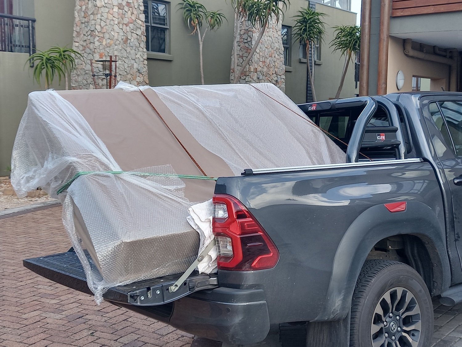 Toyota Hilux at work