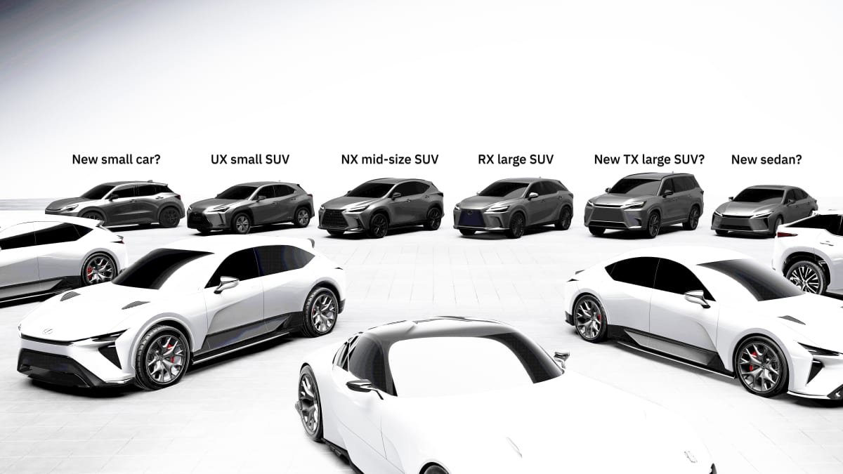 2023 Lexus RZ450e electric SUV coming soon, three new models due within 18 months