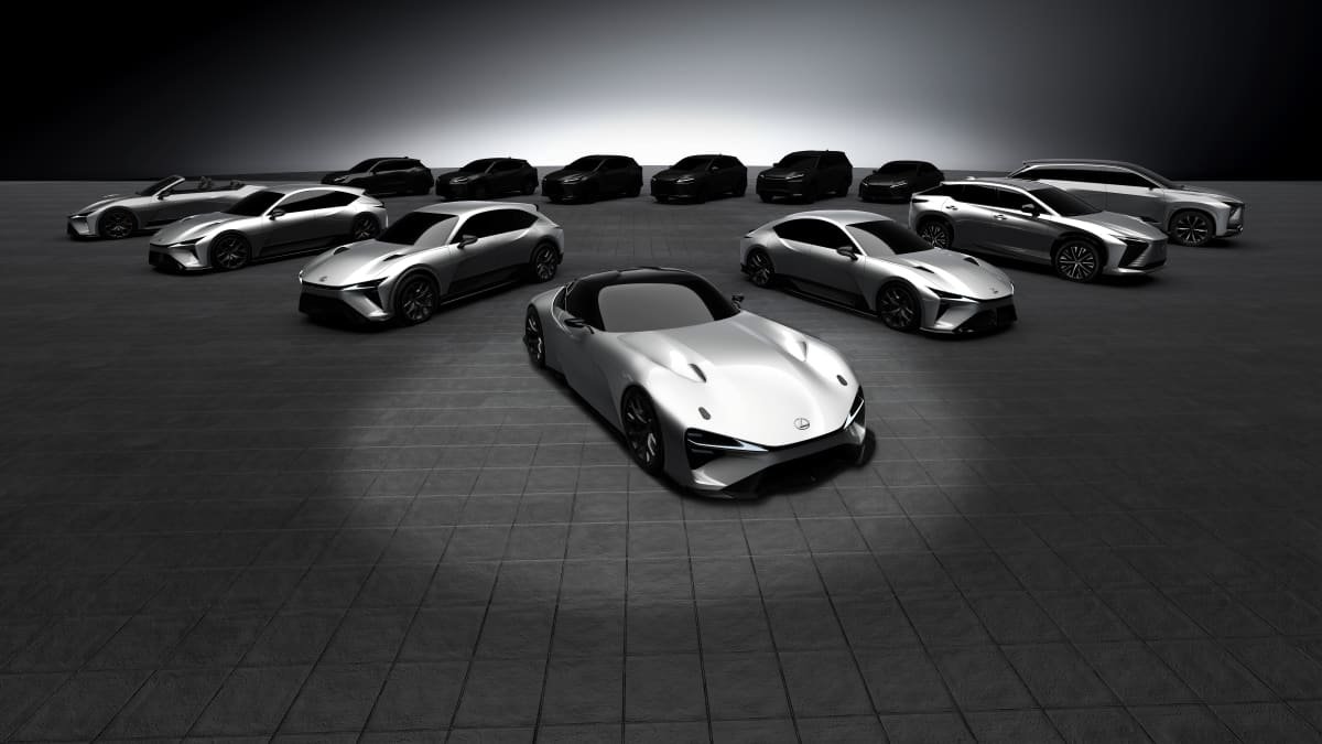 2023 Lexus RZ450e electric SUV coming soon, three new models due within 18 months
