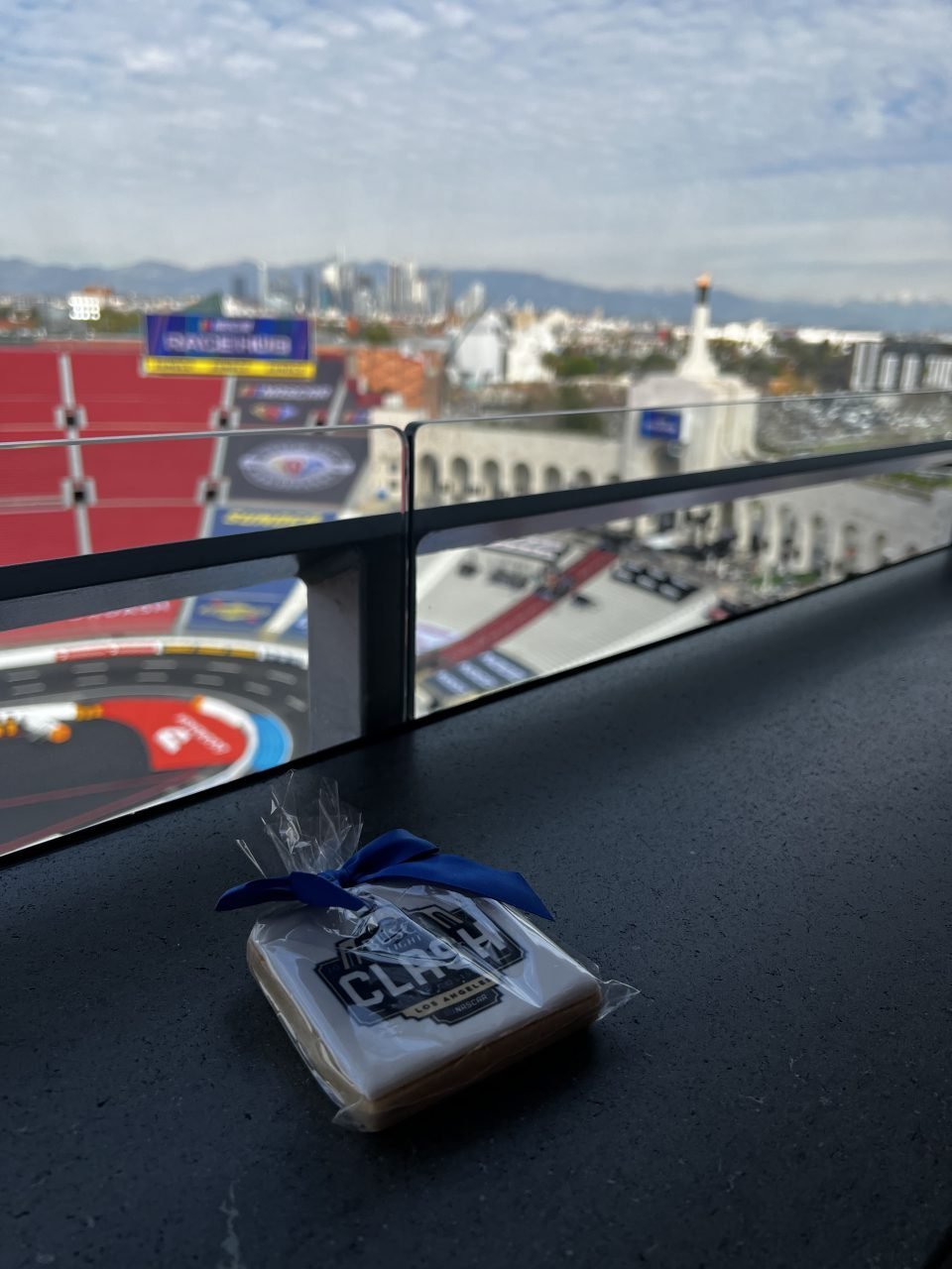 My souvenir cookie from the press conference and it was quite tasty (Photo by David P. Castro)