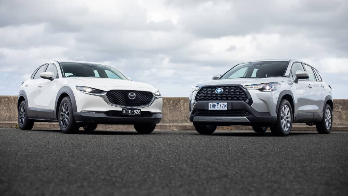 2022 Mazda CX-30 G20 Pure vs Toyota Corolla Cross GX comparison