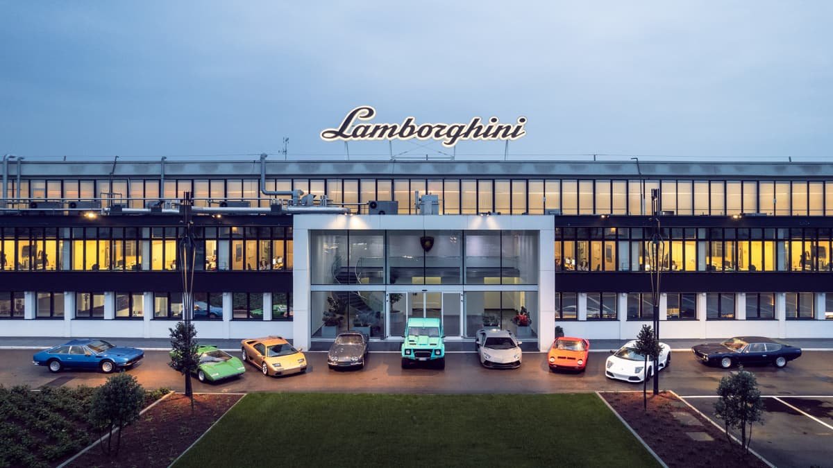 Lamborghini begins a year of 60th birthday celebrations