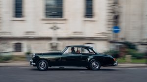 An all-electric 1961 Bentley S2 Continental restomod from Lunaz.