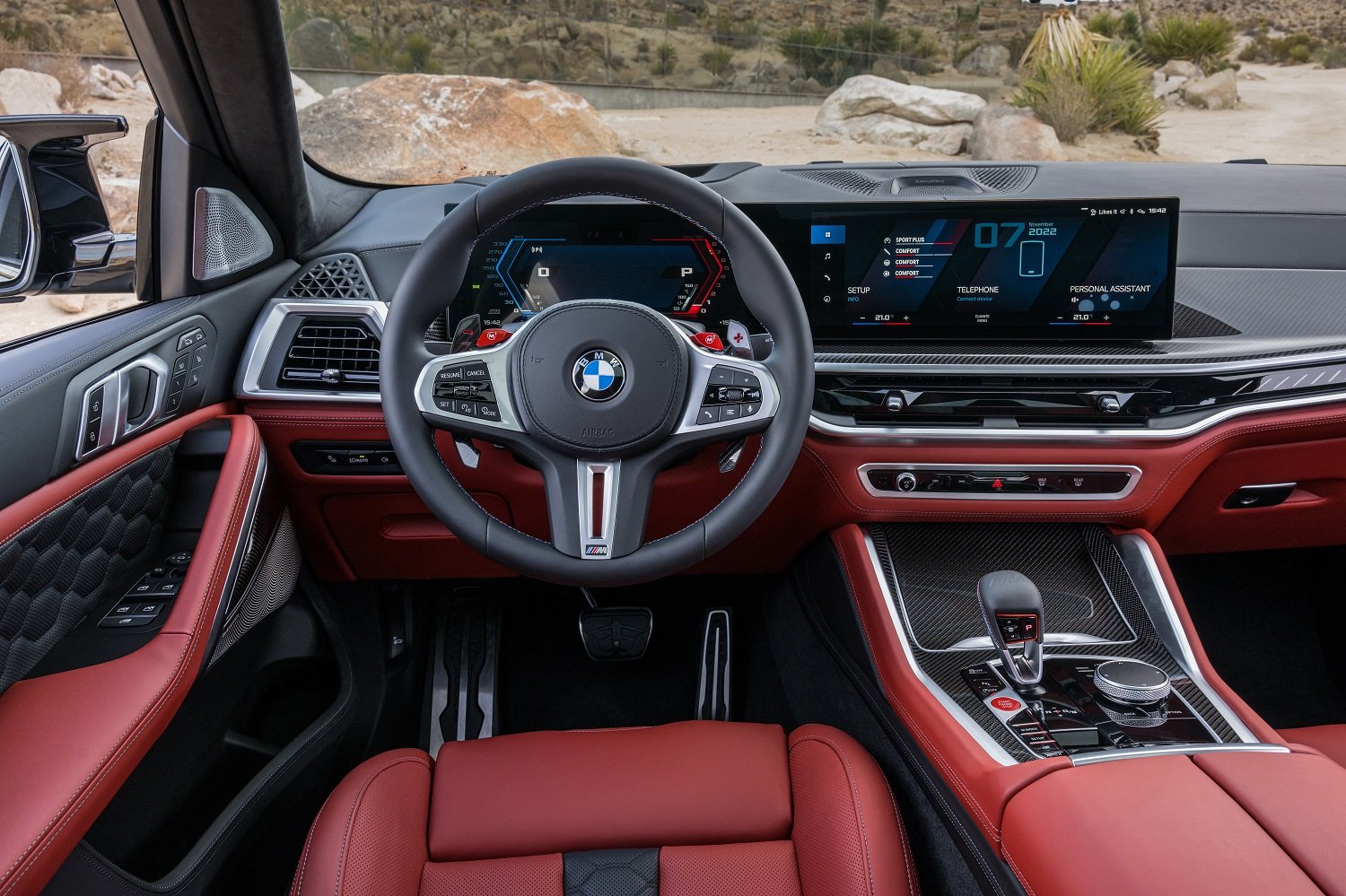 BMW has unveiled the more aggressive looking updated X6 M Competition