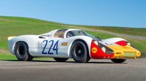 The 1968 Porsche 907 K that won that year's Targa Florio.