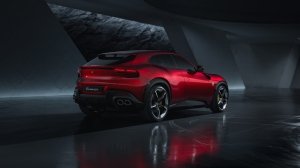 Ferrari Purosangue rear view