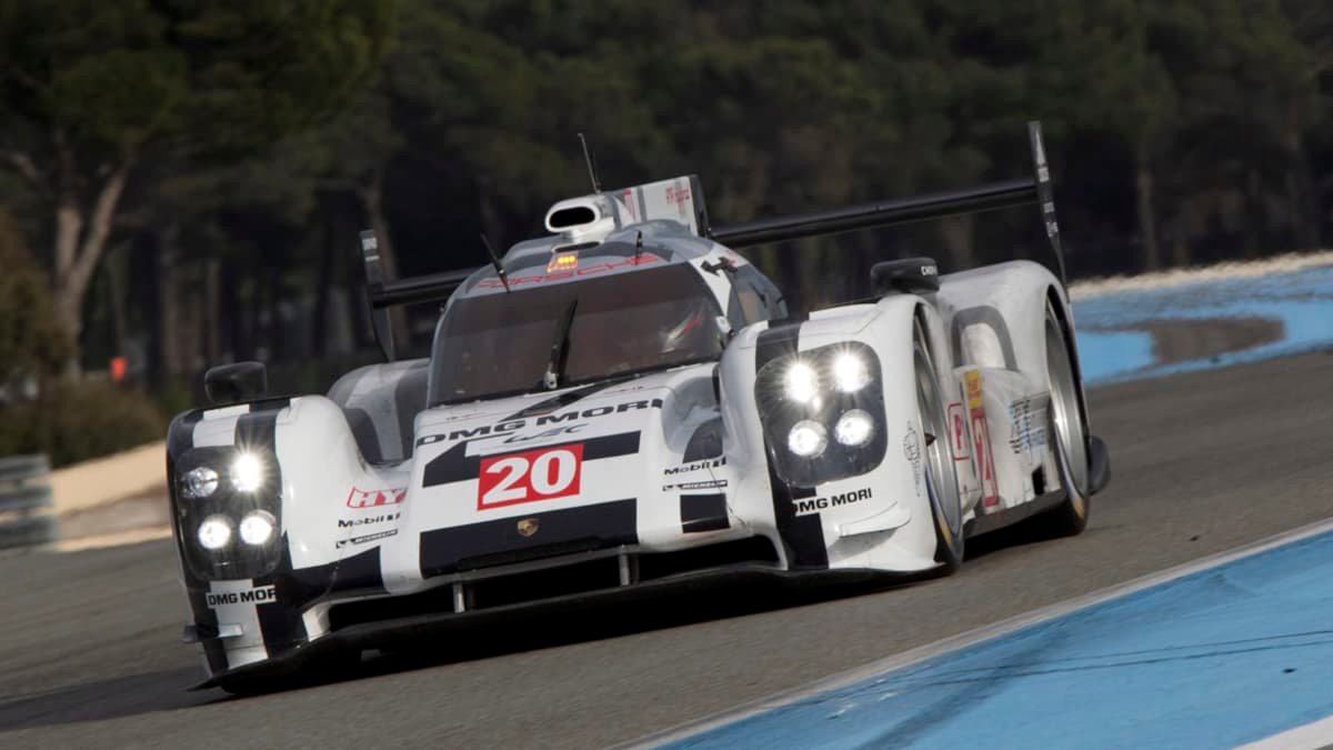 2014 Porsche 919 LMP1 Hybrid Race Car
