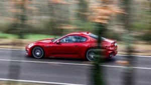 The 550 hp 2024 Maserati GranTurismo Trofeo.