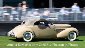 Amelia Earhart's 1937 Cord 812 Phaeton Convertible.