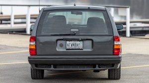 Paul Newman's 1988 Volvo 740 Turbo wagon from the back