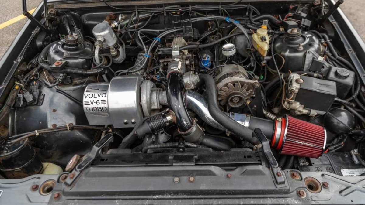 Paul Newman’s hot-rodded Volvo 740 wagon can now be yours