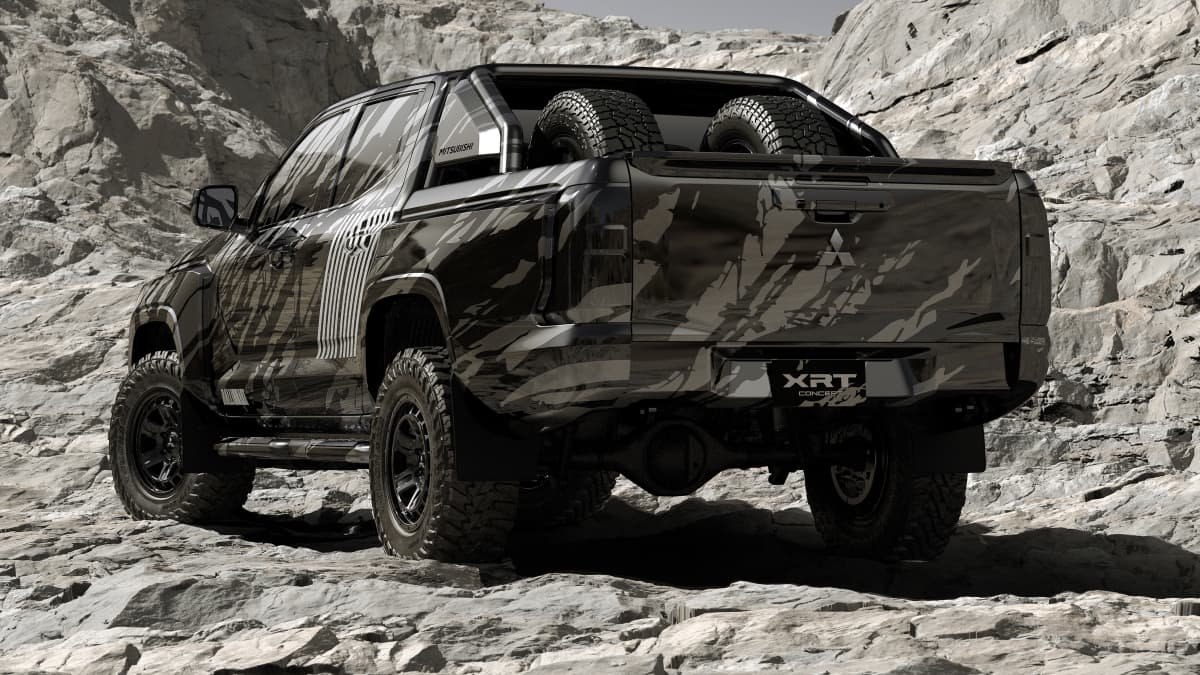 2024 Mitsubishi Triton concept unveiled, showroom models months away