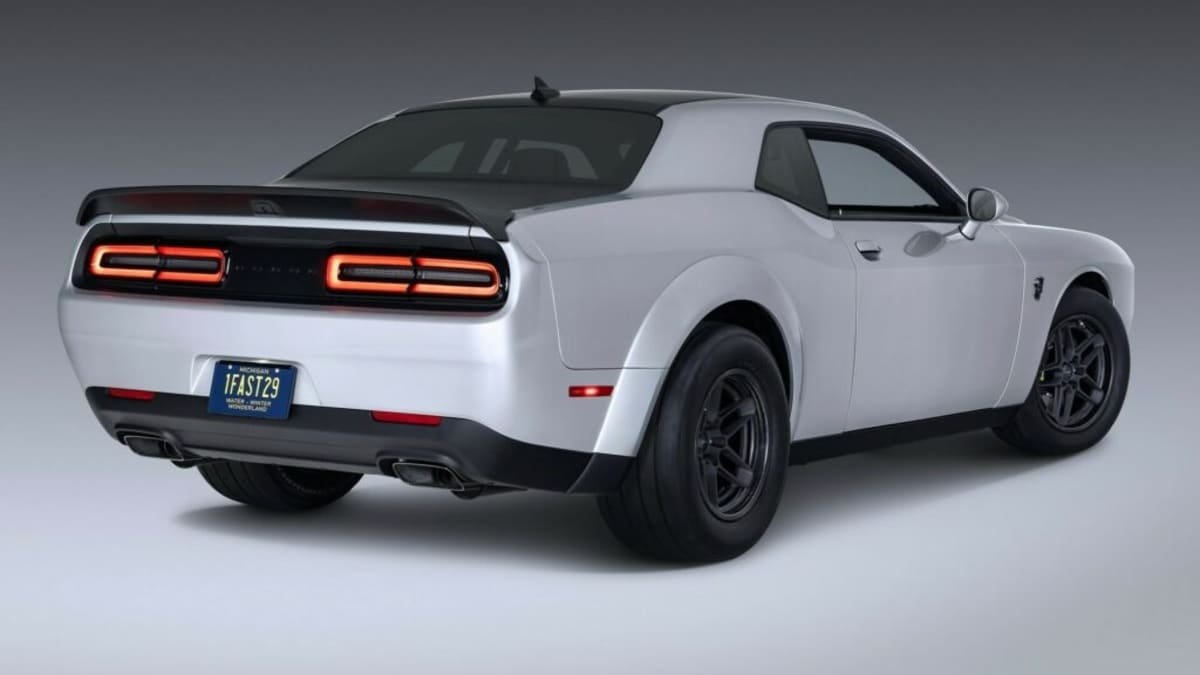 Final Dodge Challenger steps forward with more than 1000 horsepower