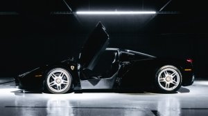 A 2003 Ferrari Enzo.