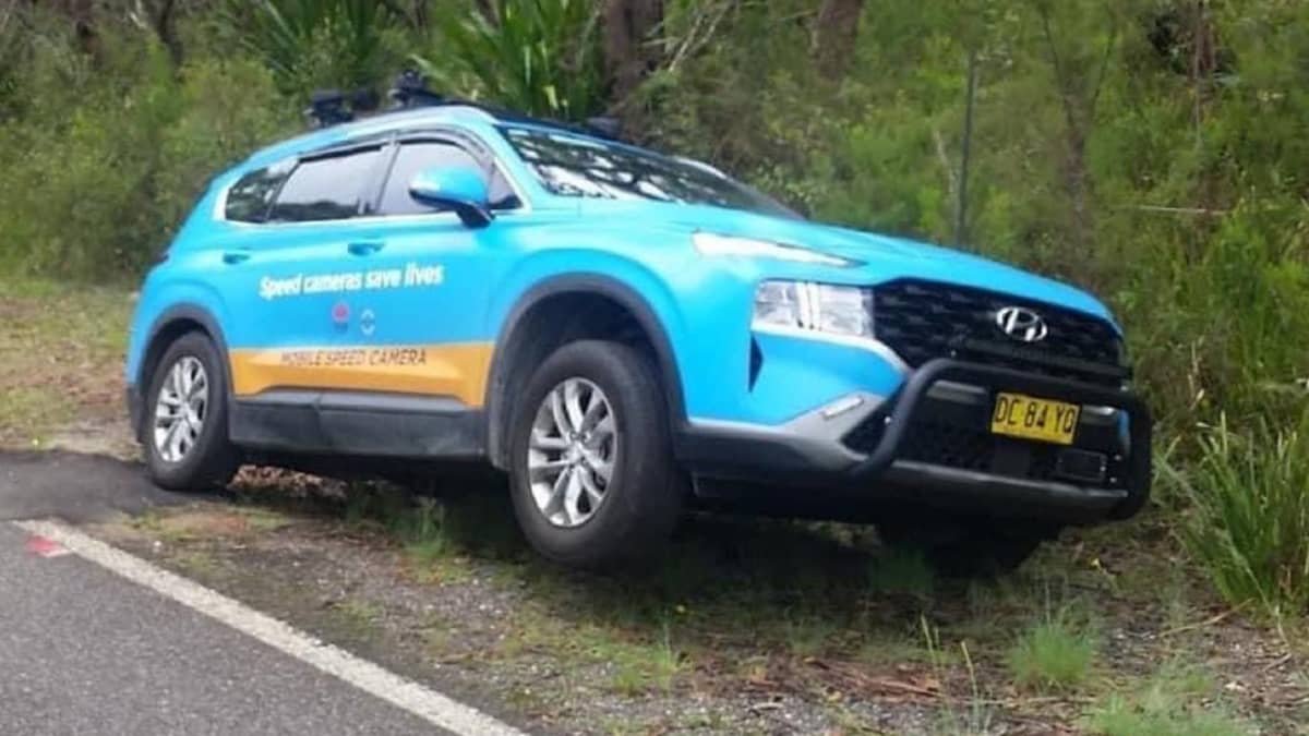 Speed camera car in embarrassing parking accident, so much for safer drivers