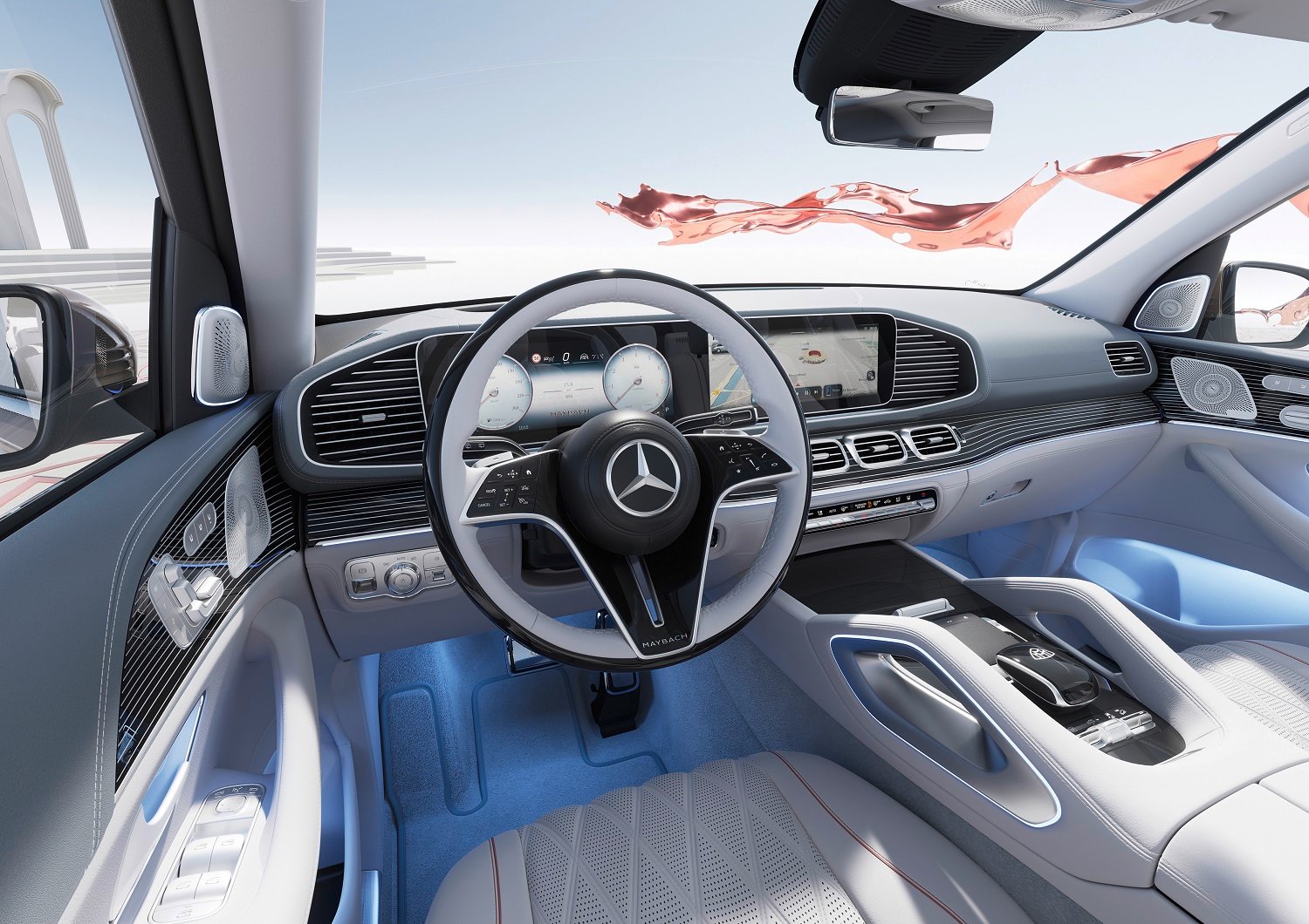 Opulent facelift Mercedes-Maybach GLS 600 uncovered