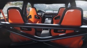 The interior of the Genesis GV80 Coupe Concept.