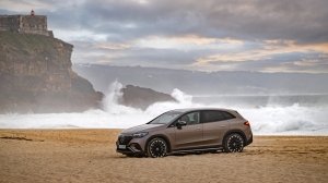 The Mercedes-Benz EQE SUV 500 4MATIC in Portugal.