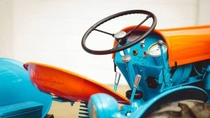 The cab of the 1964 Lamborghini 1R tractor