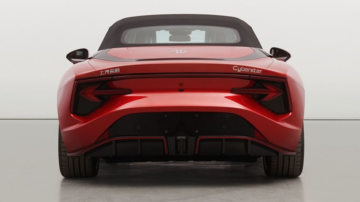 2024 MG Cyberster electric sports car photos, details leaked