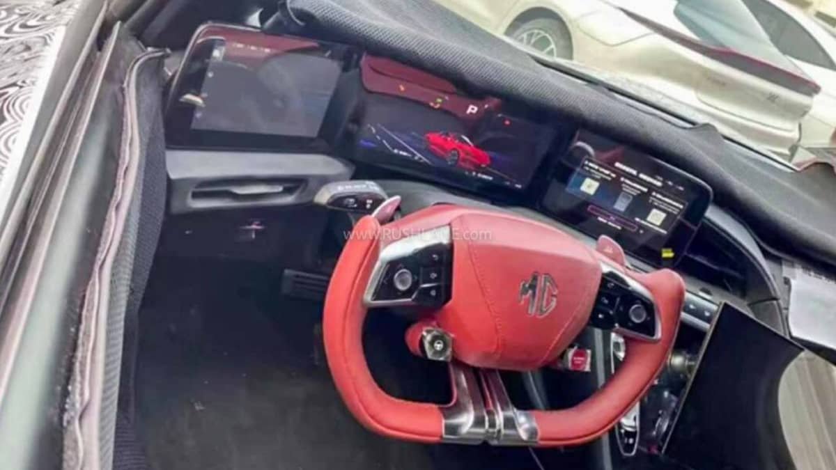 2024 MG Cyberster electric sports car photos, details leaked