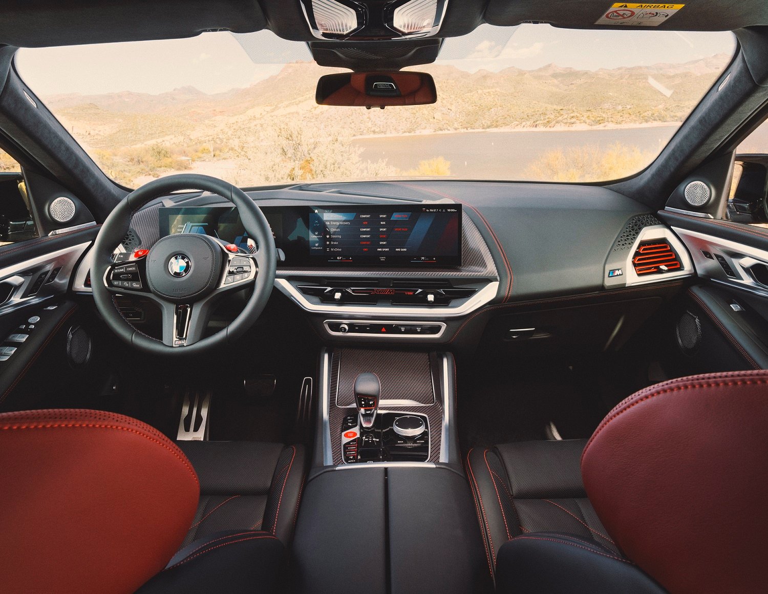 Daring red-nose BMW XM Red Label revealed