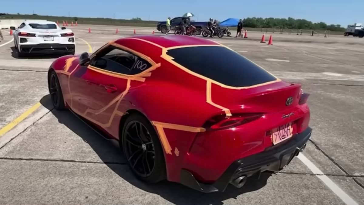 Teacher accused of using rented Toyota Supra for land-speed record attempt