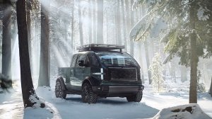 Canoo's all-electric pickup truck concept