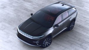 The 2024 Jeep Wagoneer S from above