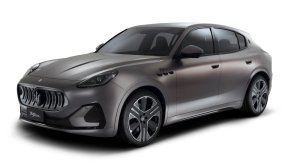 The all-electric Maserati Grecale Folgore SUV.
