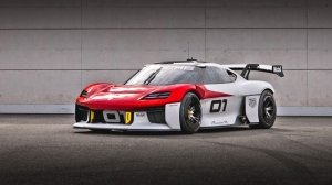 Porsche Mission R concept car